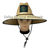 Bulk Buy Adults Mexico Eagle Design Straw Hats Wholesale
